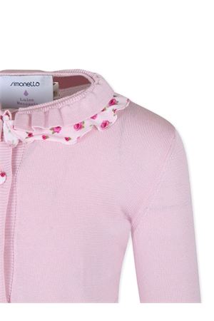 cardigan in cotone rosa SIMONETTA KIDS | SU9A60X0018515